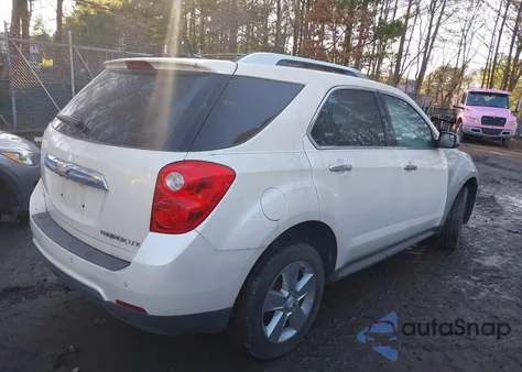 2013 Chevrolet Equinox Ltz из США, поврежденный, VIN 1GNFLGEKXDZ123723